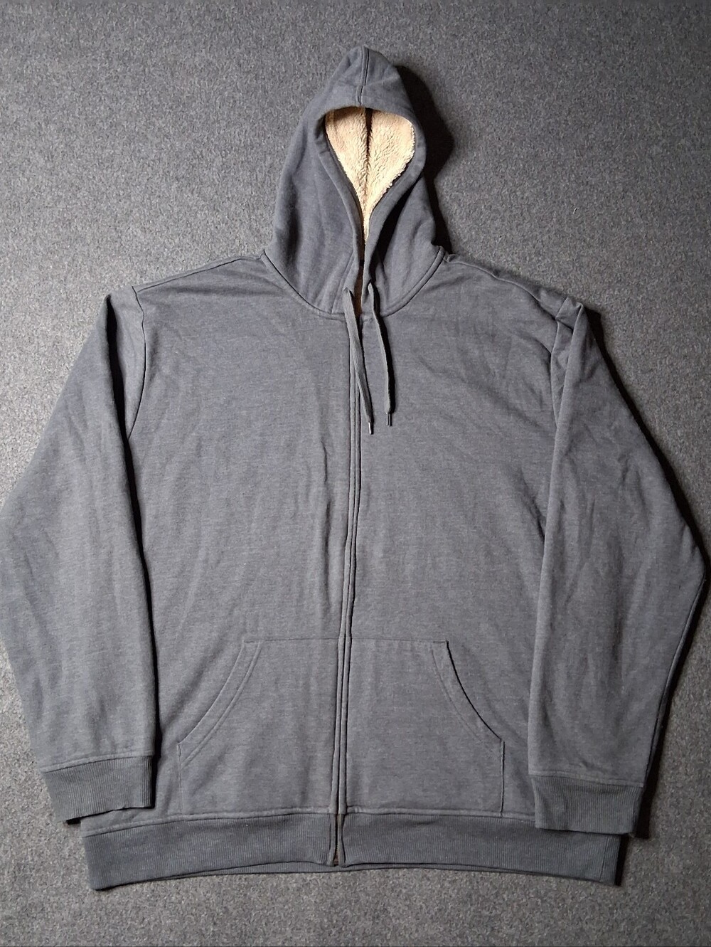Levi's Sherpa Lined Full Zip Hoodie Jacket 3XL